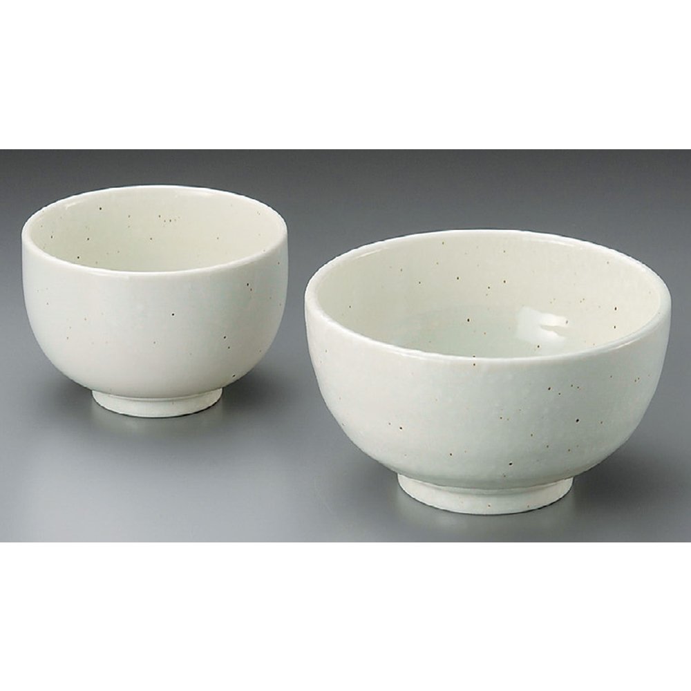 Amazon｜山下工芸(Yamasita craft) 里粉引 6.0京碗 17×17×8.5cm